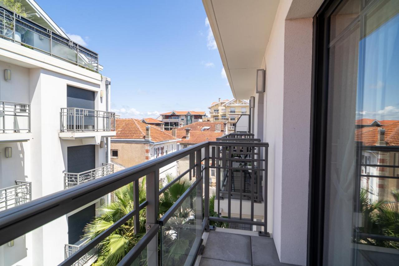L'Andalou - Bel Appartement Standing Avec Terrasses En Plein Coeur Darcachon Ngoại thất bức ảnh